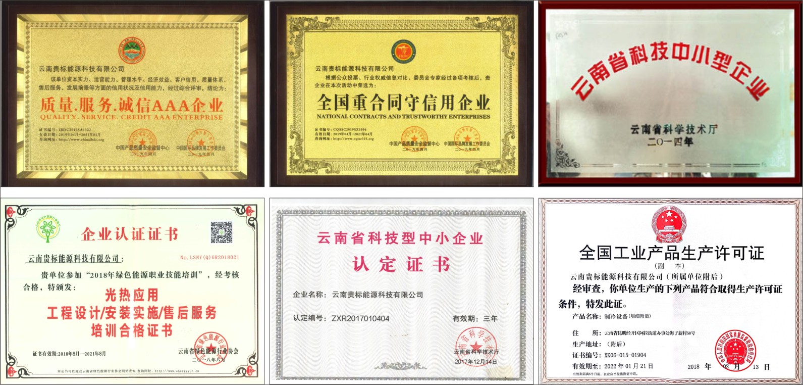 企業(yè)榮譽(yù)1